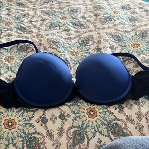 Torrid Vibrant Blue Lace Bra